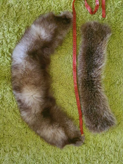 Меховой воротник писец  енот