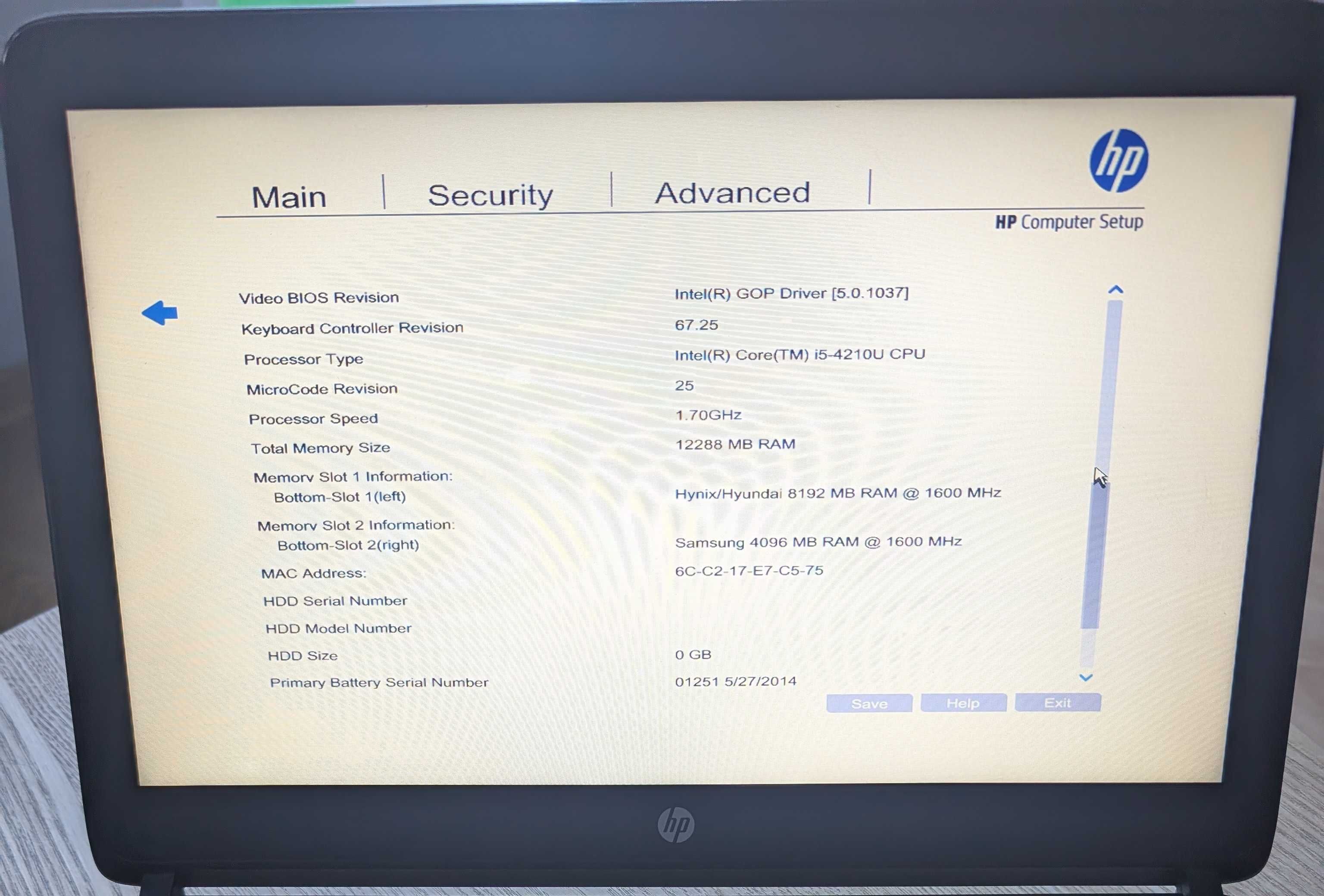 Laptop HP ProBook 430 G2 i5-4210U 12 GB RAM