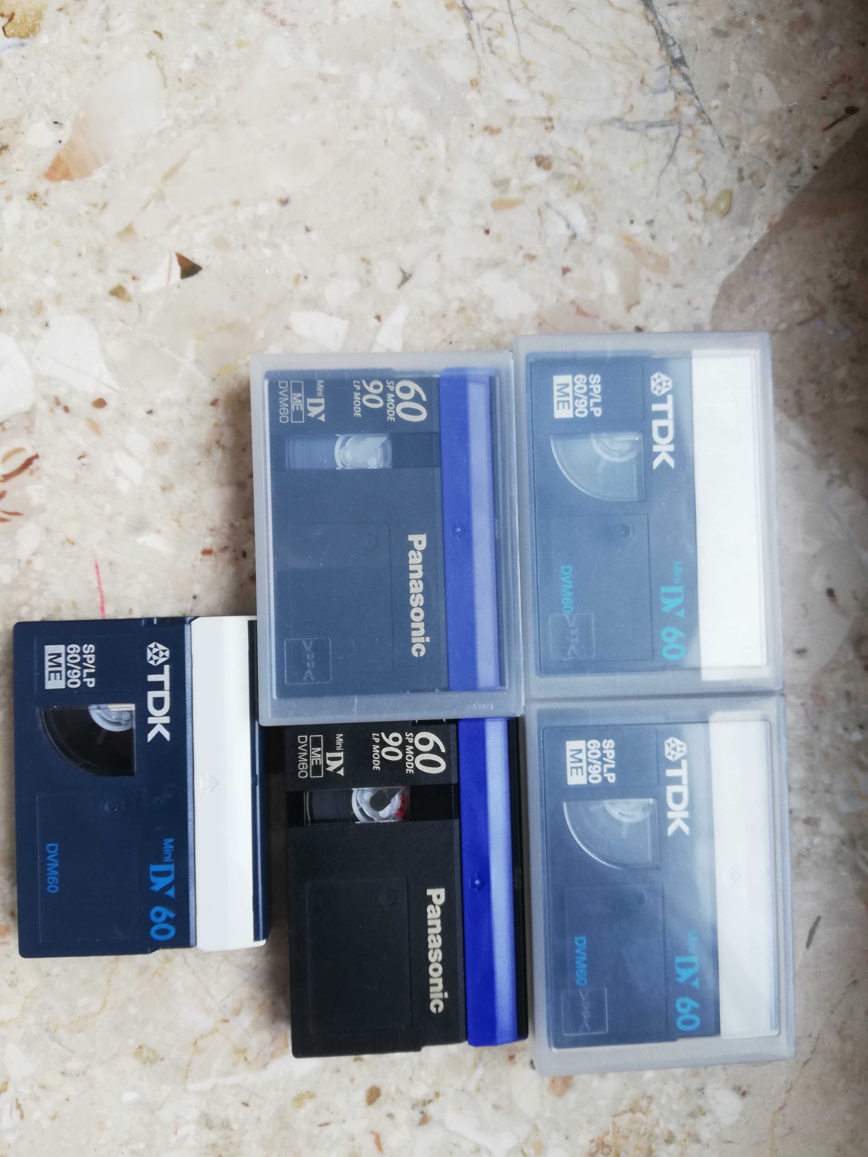 Zestaw 5 szt kaset MiniDV