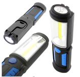 anjoet latarka przenośna z magnesem 36 plus 5 led pe-41 niebieska vv