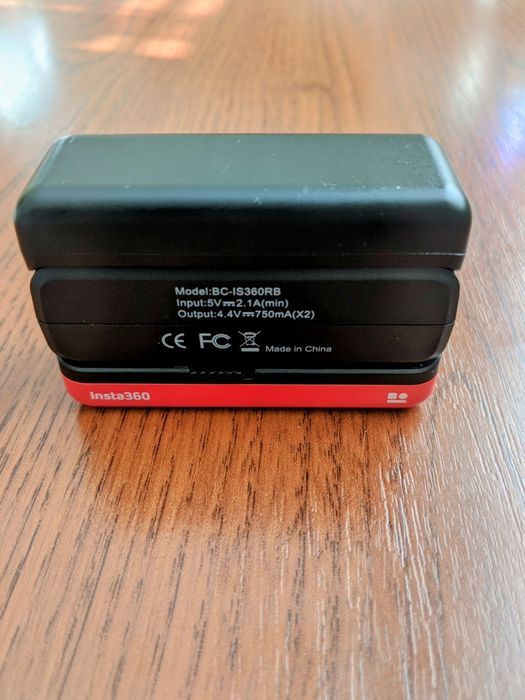 Акумуляторна база для Insta360, ONE R Twin Edition, 1-Inch Edition