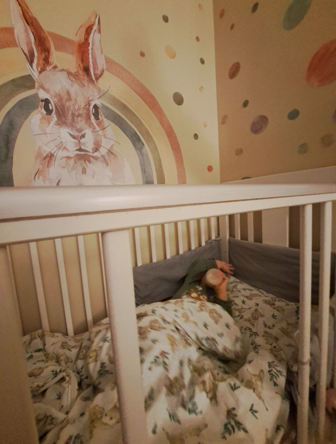 Łóżeczko niemowlęce Woodies Classic Cot 120x60 + materac