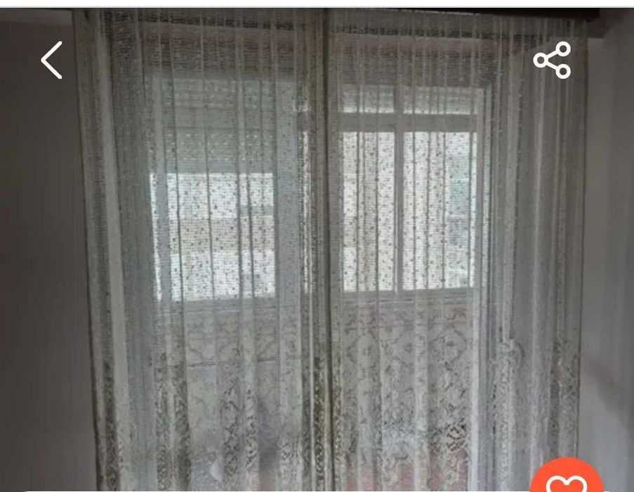 Cortinado de renda