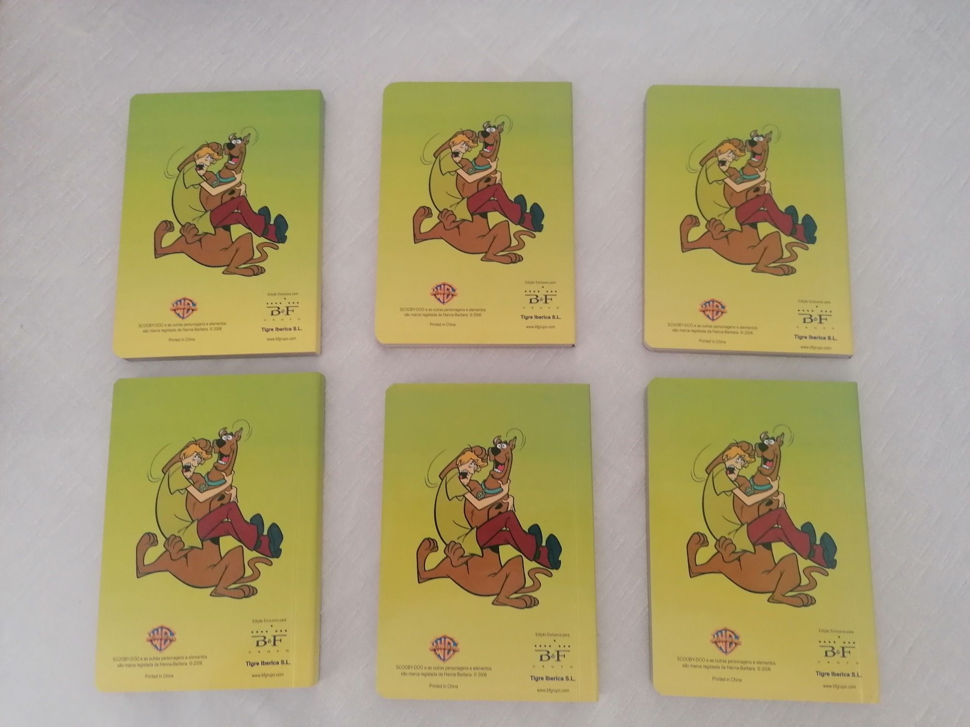 Conjunto de 6 livros - Contos de terror Scooby Doo