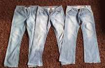 Jeansy damskie r. 33/32 szt.3