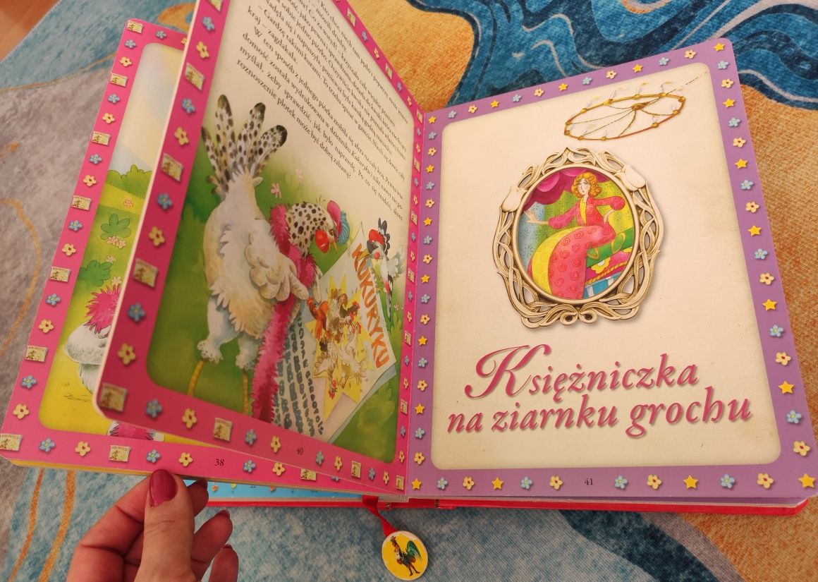 Duża Książka twarda najpiękniejsze baśnie Andersena dla dzieci