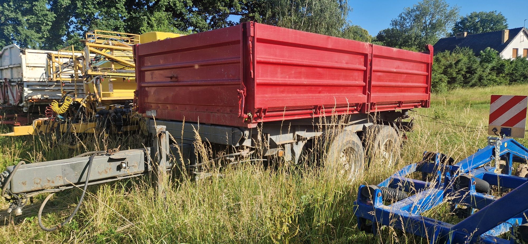 Przyczepa Tandem kipper KÖEGEL ZK 18. 3Slstrony wywrot Meiler kiper