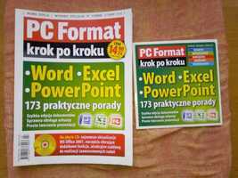 Pc Format krok po kroku 7 2009 Word Excel PowerPoint Gazeta + płyta CD