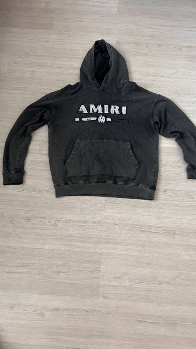 Худи amiri серая