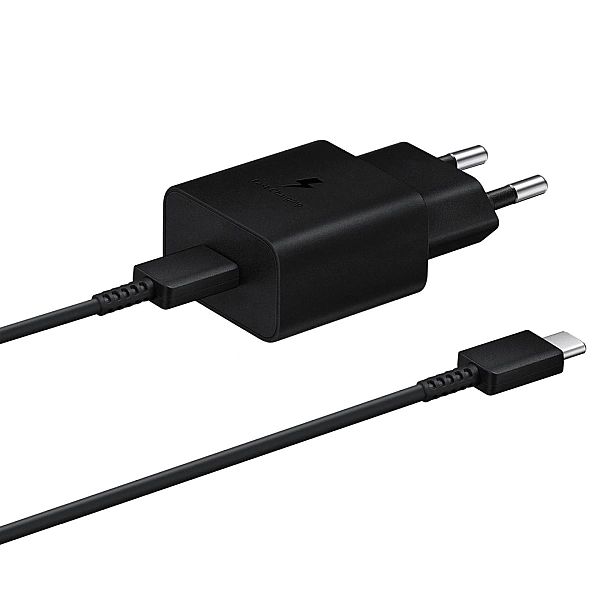 Samsung ładowarka sieciowa USB Typ C 15W PD AFC + kabel USB Typ C czar