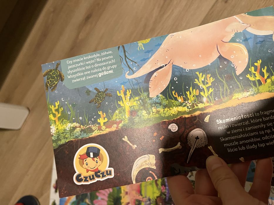 Puzzle obserwacyjne CzuCzu Dinozaury