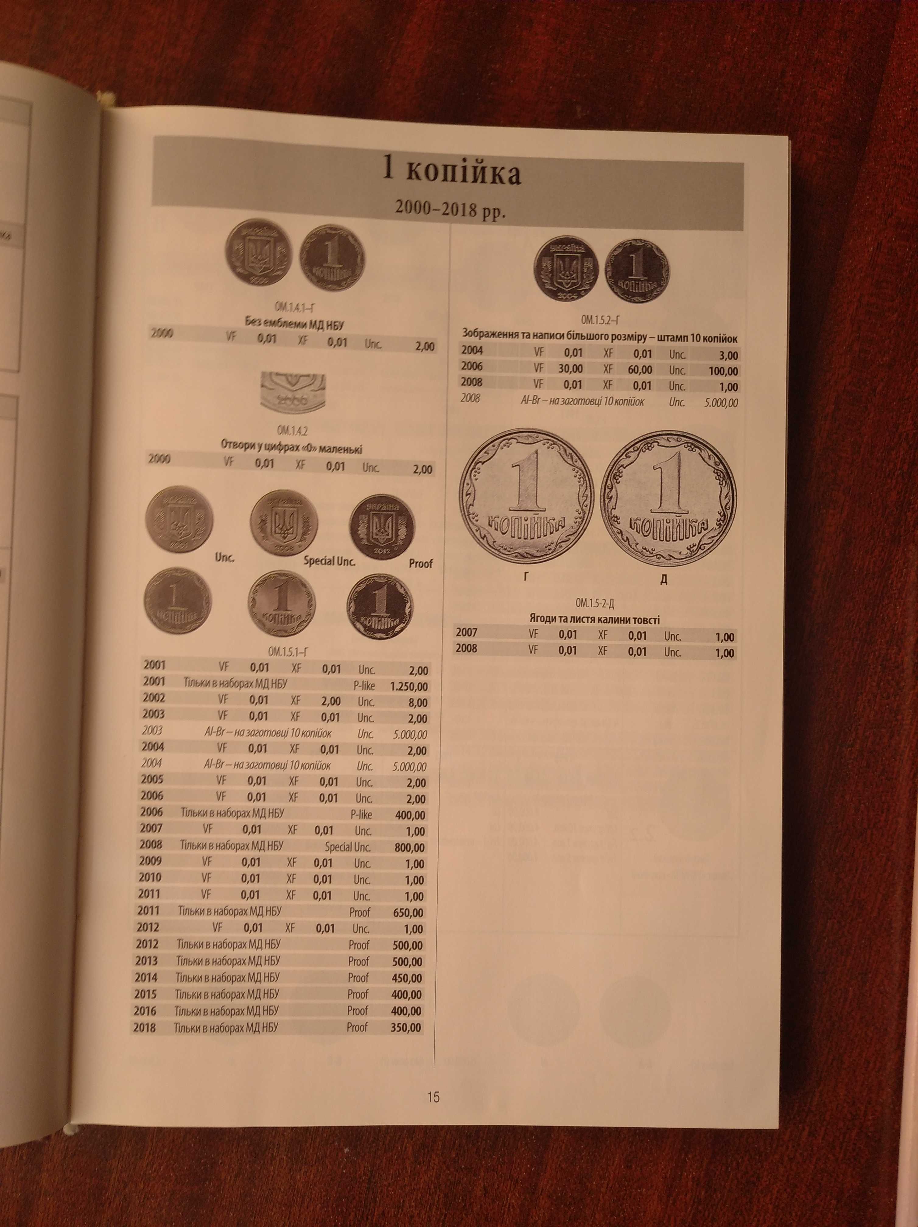 Каталог монети України автор Загреба