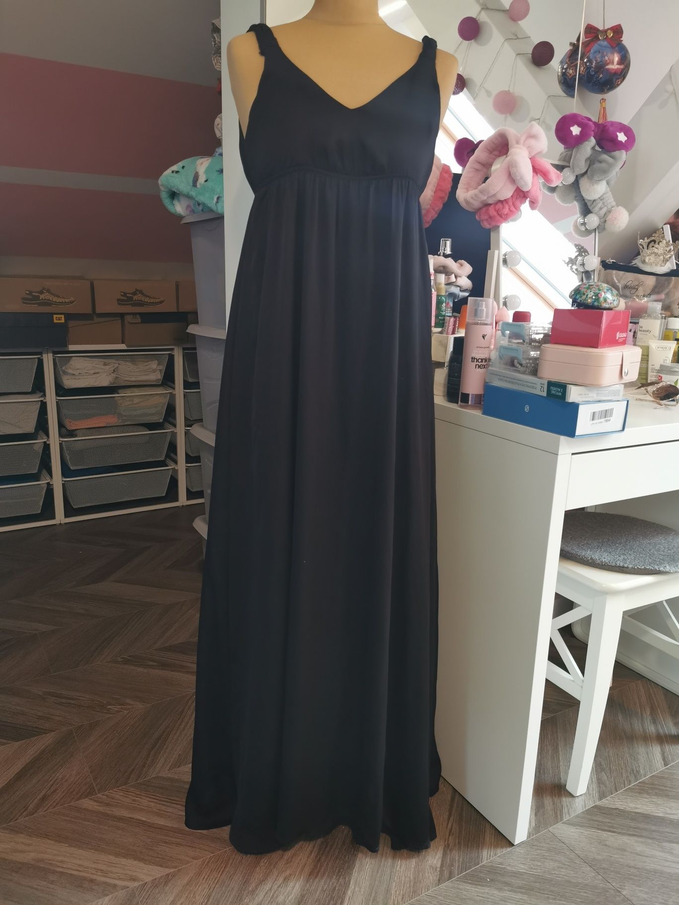 Długa sukienka z H&M 38