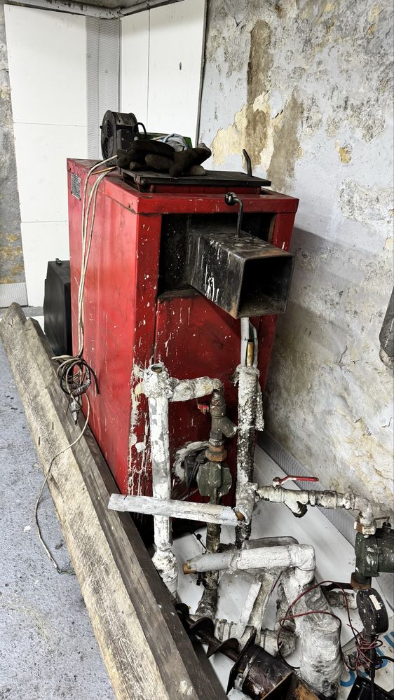 Piec co 25 kw automatyczny sprawny, zawory itd okazja