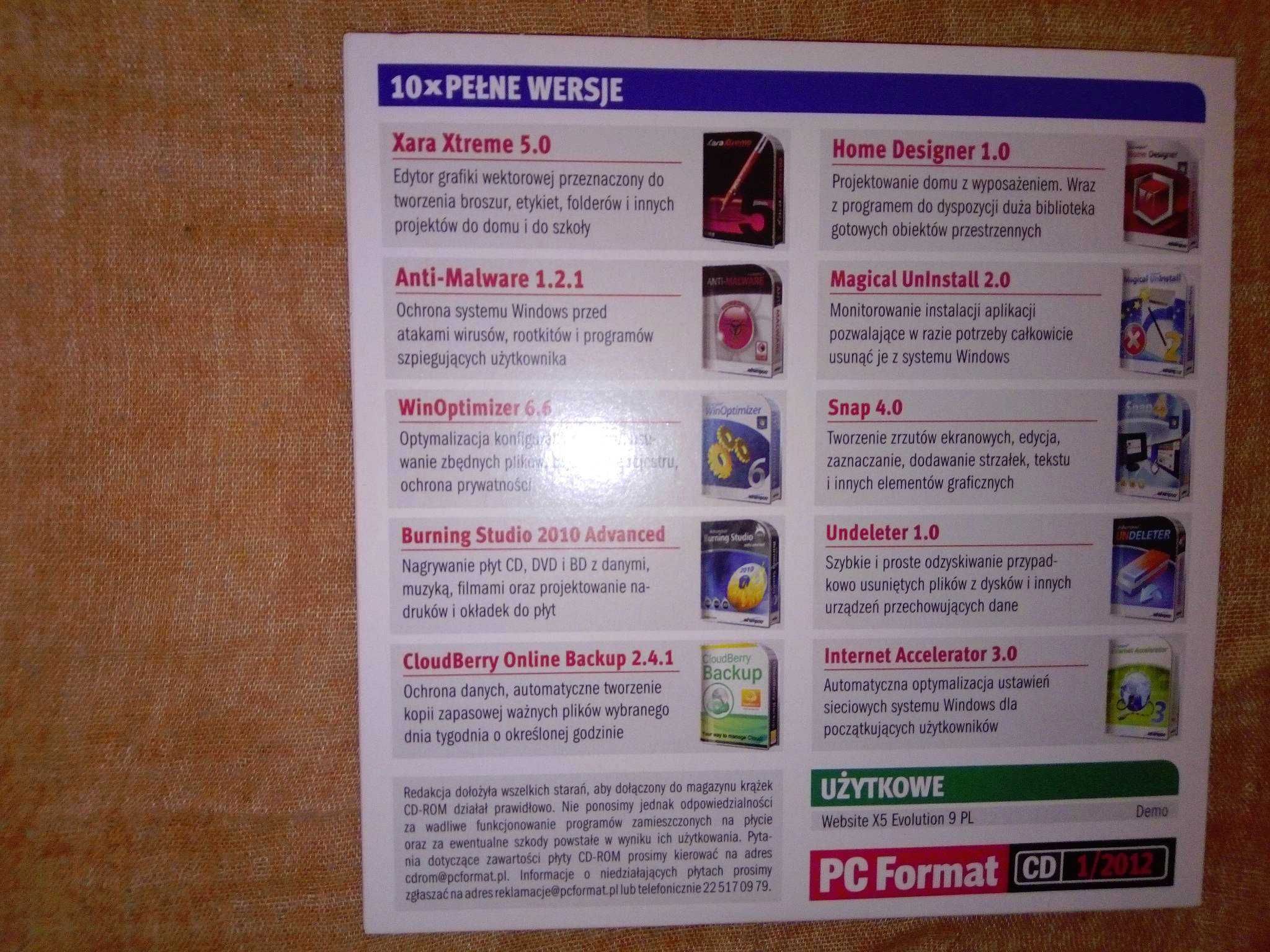 PC Format 1 2012 styczeń (137) Gazeta + płyta CD Czasopismo