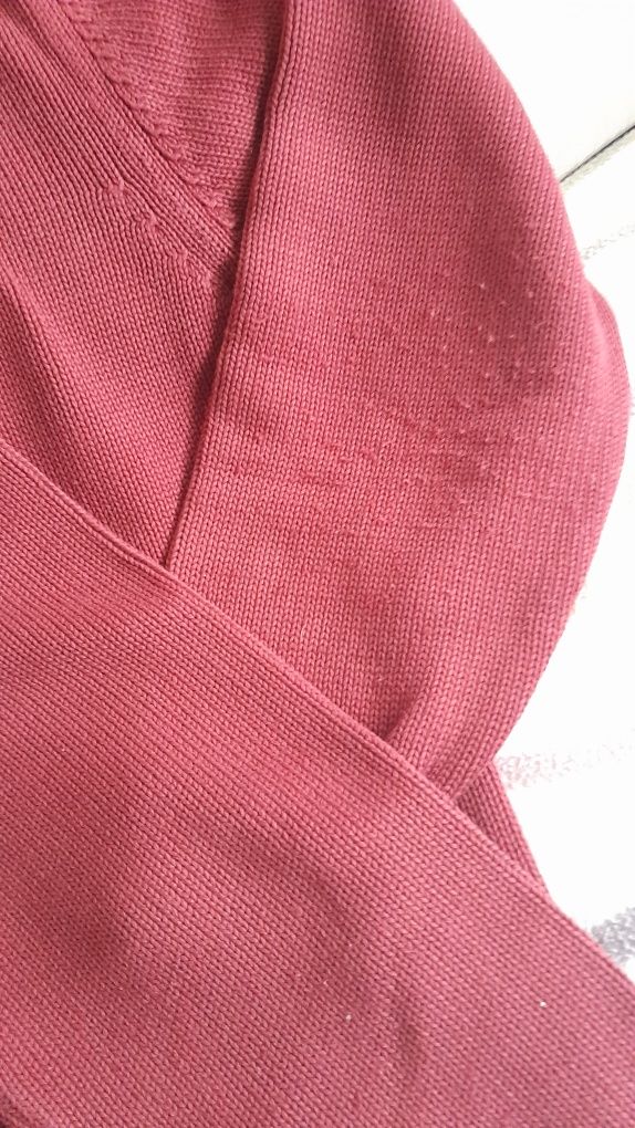 sweter męski chłopięcy Marks & Spencer M bawełna 100% (zmechacenia)