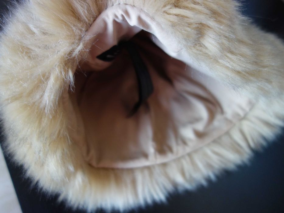 Czapa-puchacz ZARA, piękna i mega-ciepła! Obwód głowy 60 cm