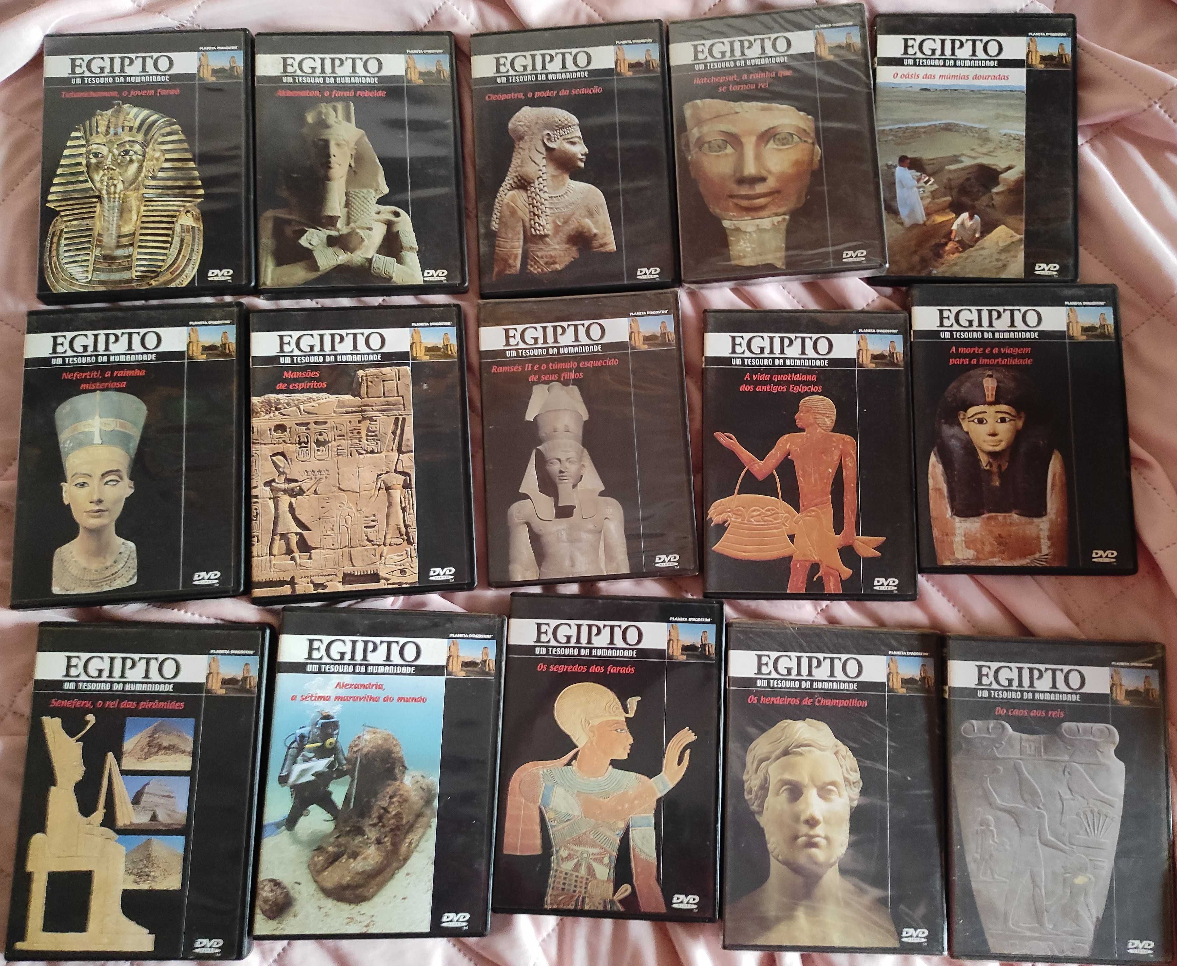 Coleção 32 DVDs  Egito Um Tesouro da Humanidade