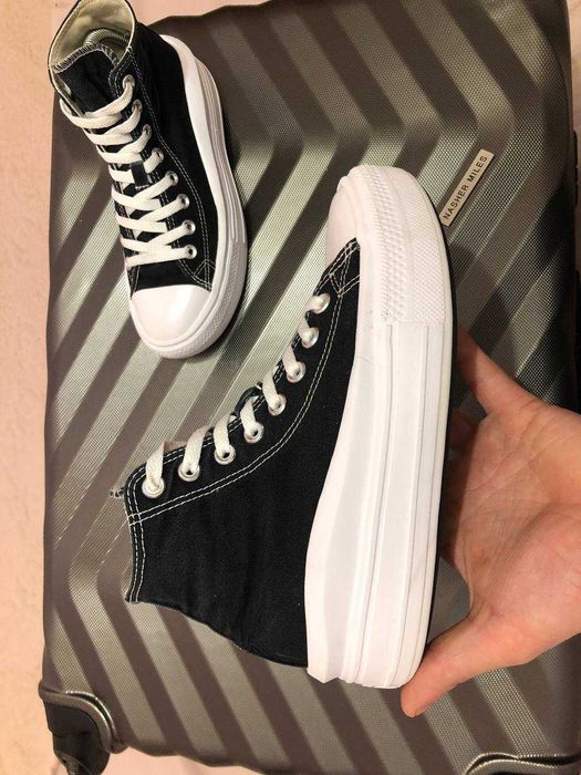 Converse CTAS MOVE HI lift platform sk8hi old skool лифт платформа