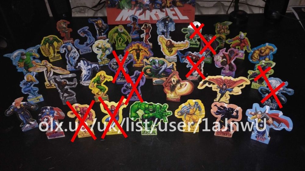 Уникальные фигурки MARVEL из приватной коллекции