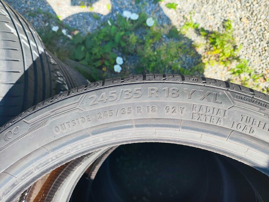 Opony letnie 4x245/35/18 Barum 21 8mm DEMO