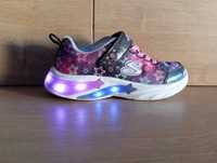 SKECHERS Lights Sneakersy Star Sparks 302324L/BKMT rozm.29 /18,5cm