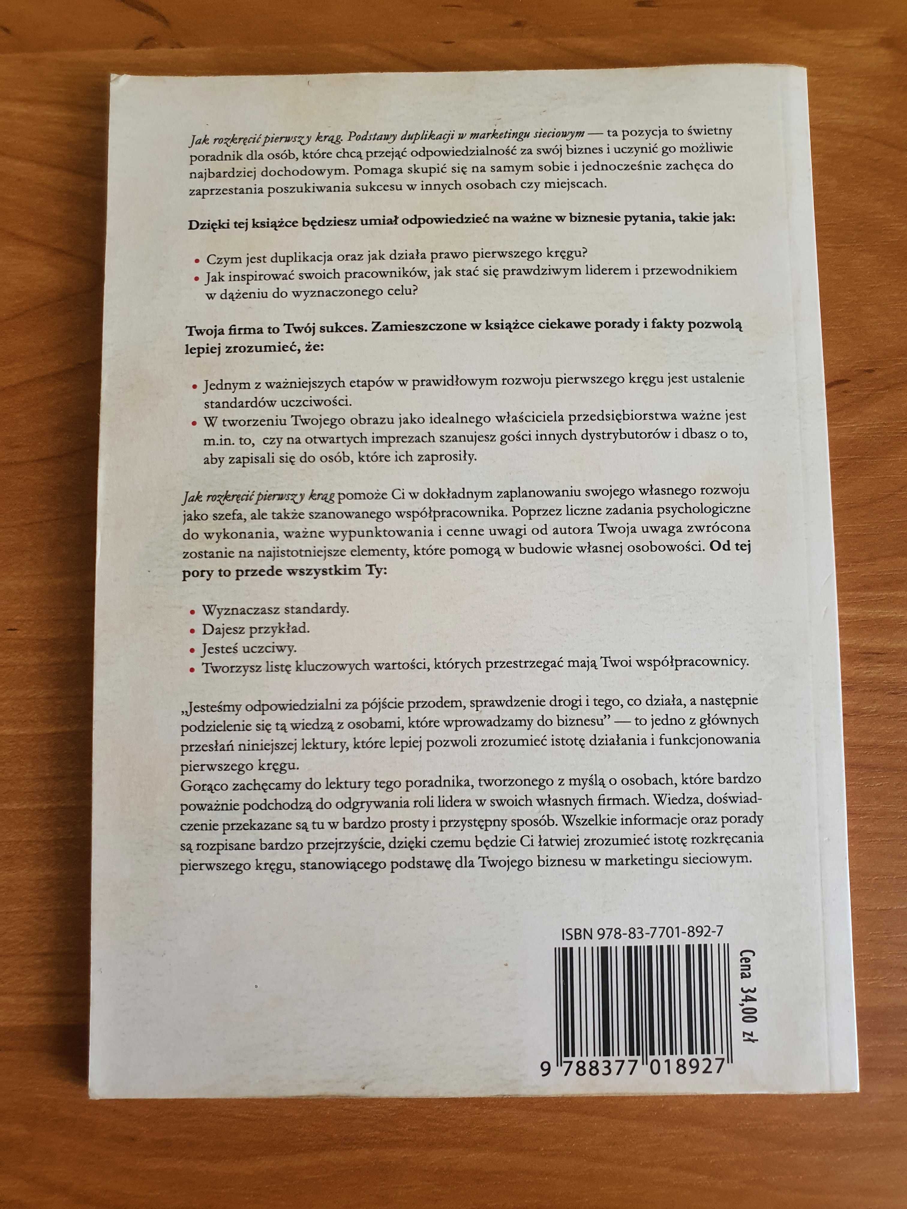 Randy Gage - Jak rozkręcić pierwszy krąg. Podstawy duplikacji