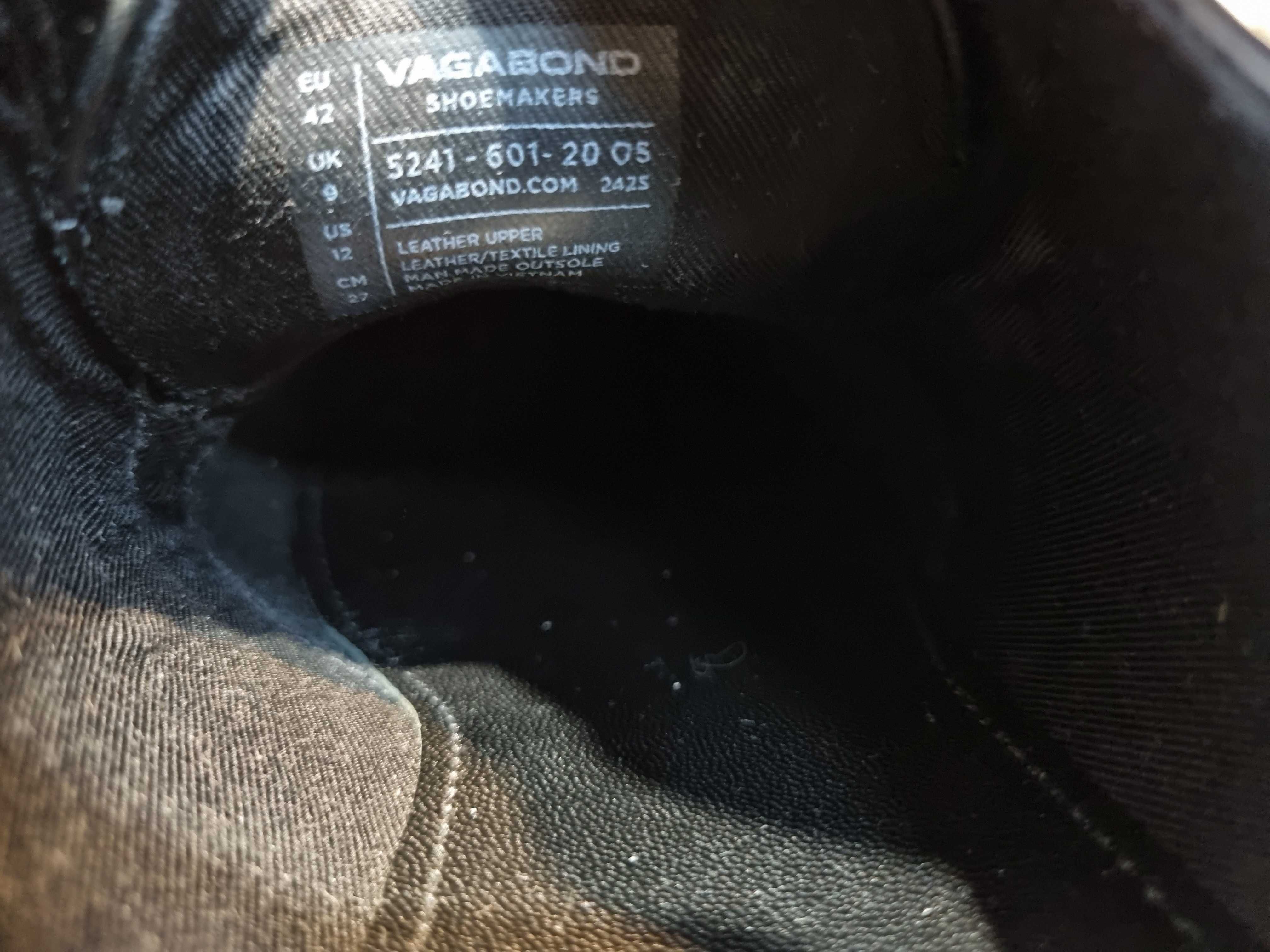 Damskie oxfordki, mokasyny Vagabond Kenova  42