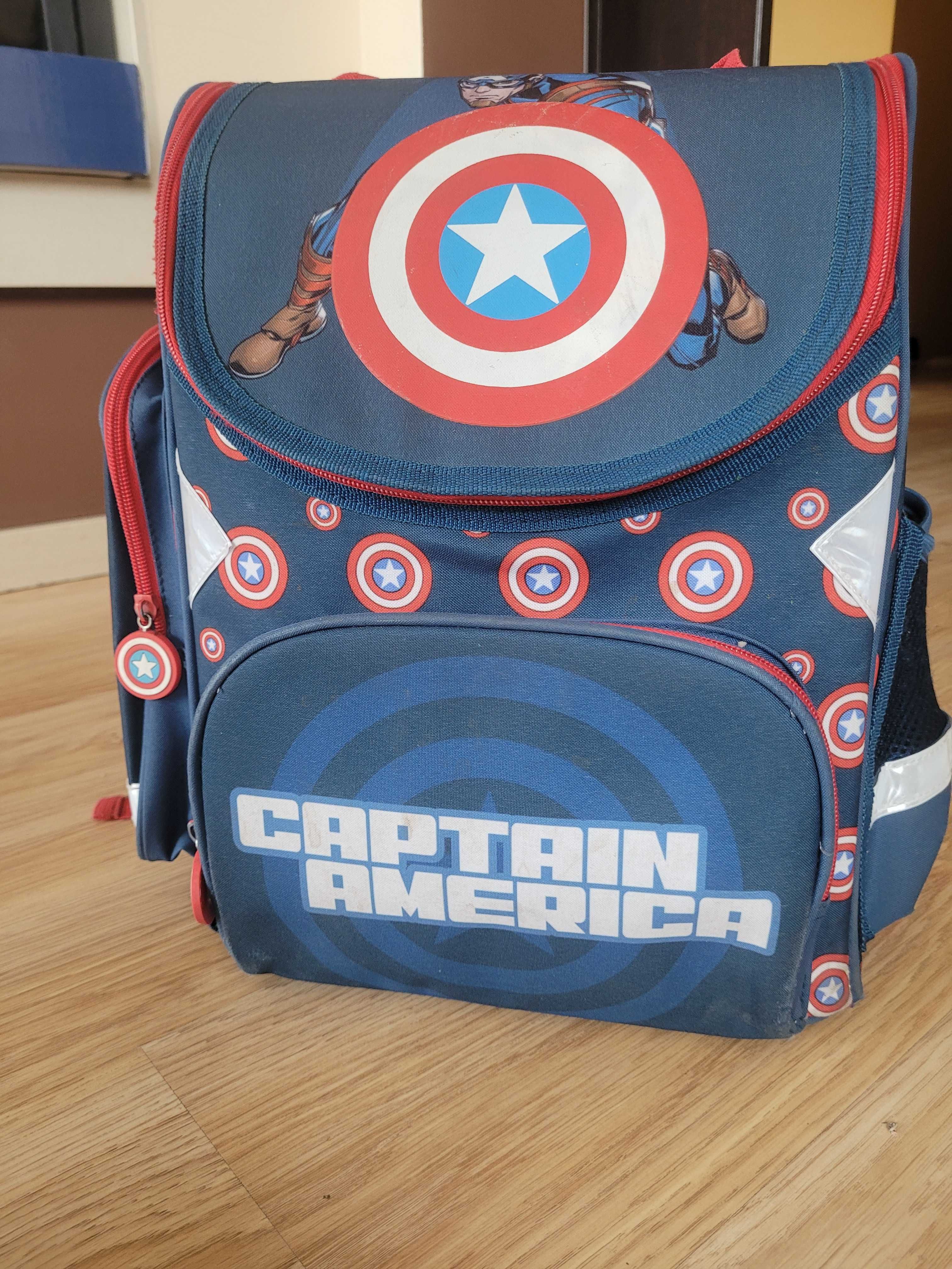 plecak, tornister szkolny Marvel Avengers Kapitan Ameryka