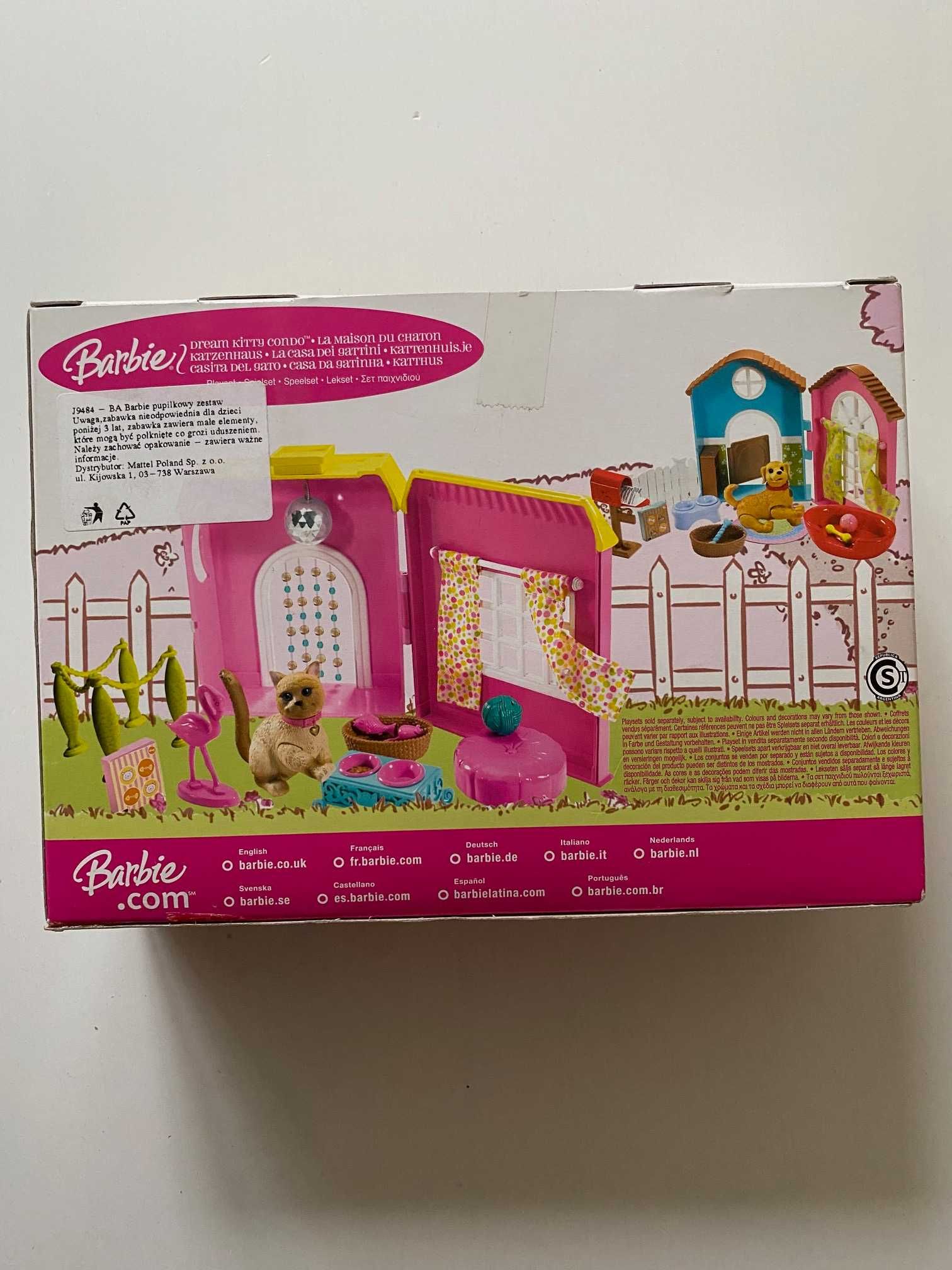 Barbie dream domek dla kotka