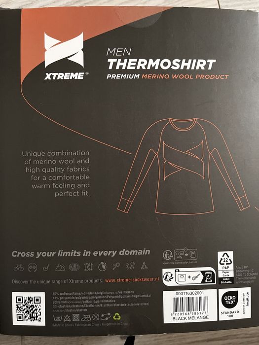 Nowa Koszulka Xtreme Merino Premium L