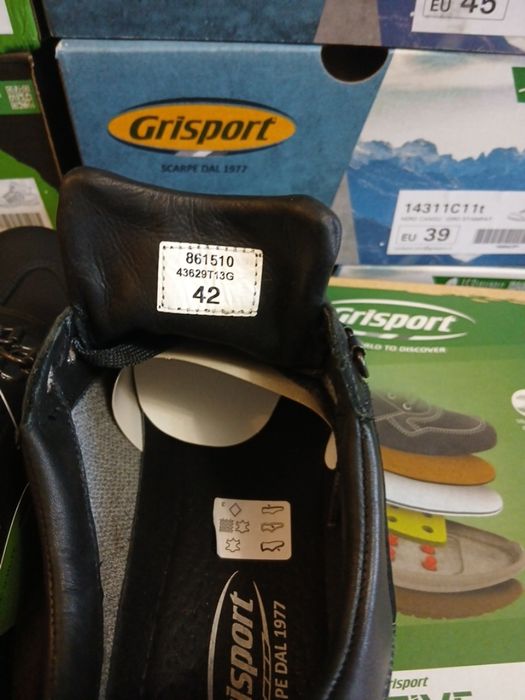 Напівчеревики Grisport 43629T13G натуральна шкіра підошва Active