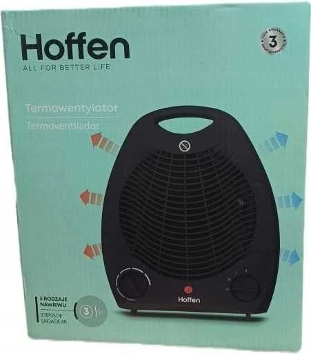 TERMOWENTYLATOR Farelka HOFFEN 2000W 3 tryby pracy Nawiewu Termostat