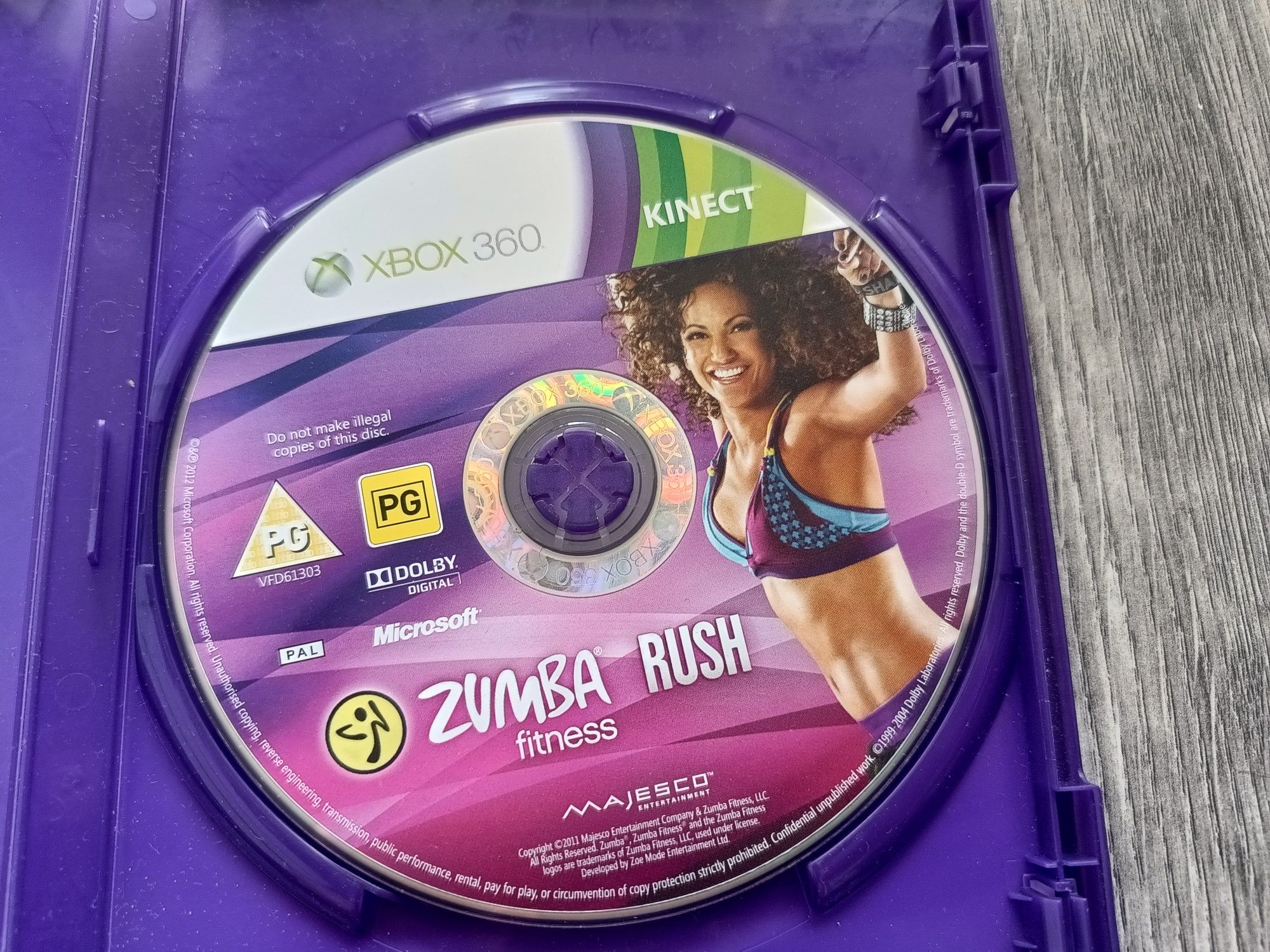 Gra Xbox 360 Zumba Fitness Rush