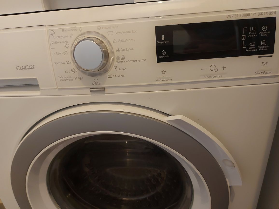 Electrolux EWF1287HDW2 na części, uszkodzone łożysko