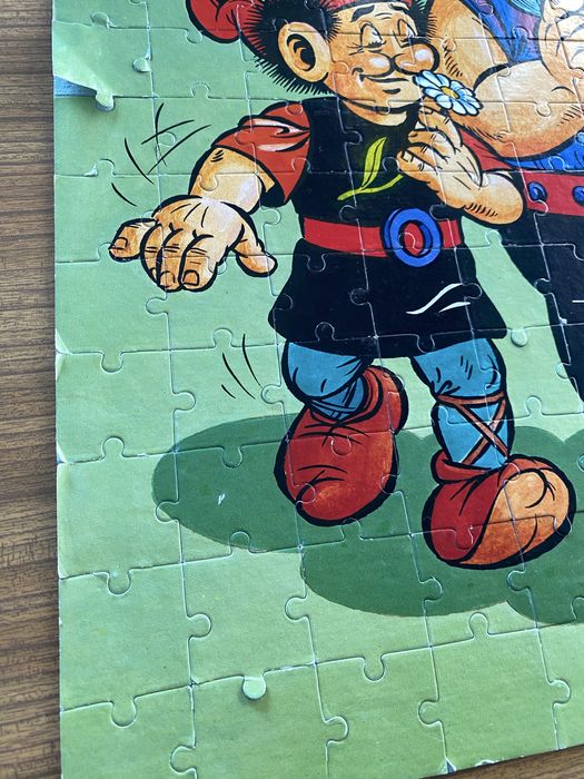 Kajko i Kokosz, christa, trefl, puzzle, stare