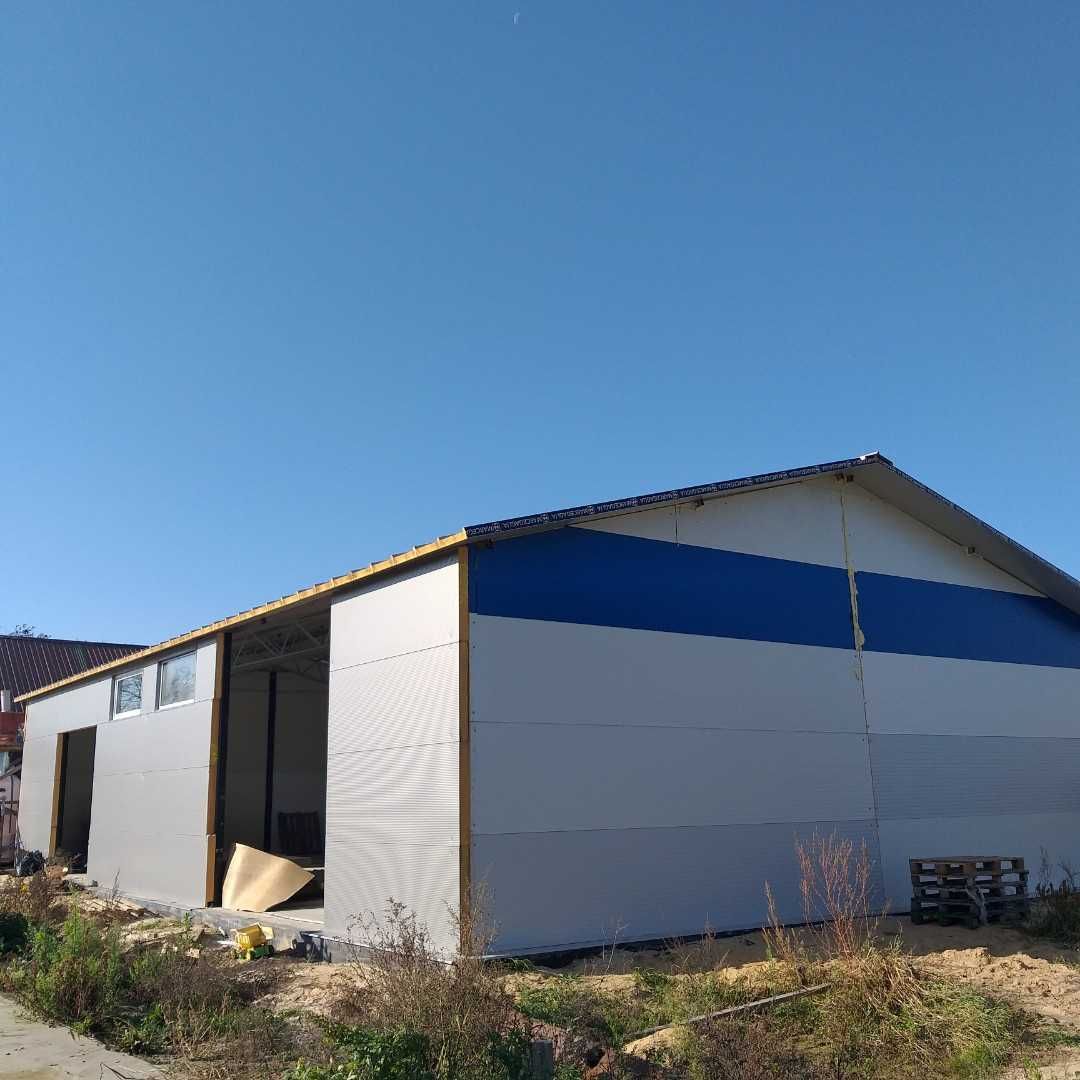 Konstrukcja ocynkowana NOWA - 10m x14 m Wiata Rolna Garaż Hala Magazyn