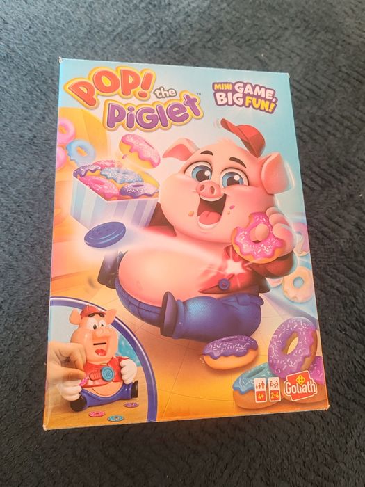 Nie pękaj Prosiaczku Pop The Piglet gra zręcznościowa Goliath