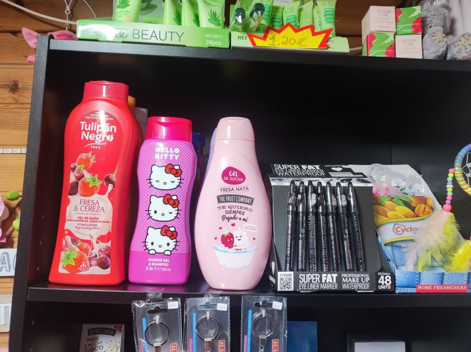 Vários produtos para nós e para.a casa