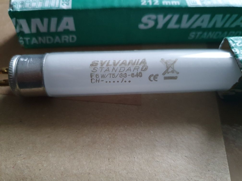 Świetlówki 6w 212mm oświetlenie awaryjne