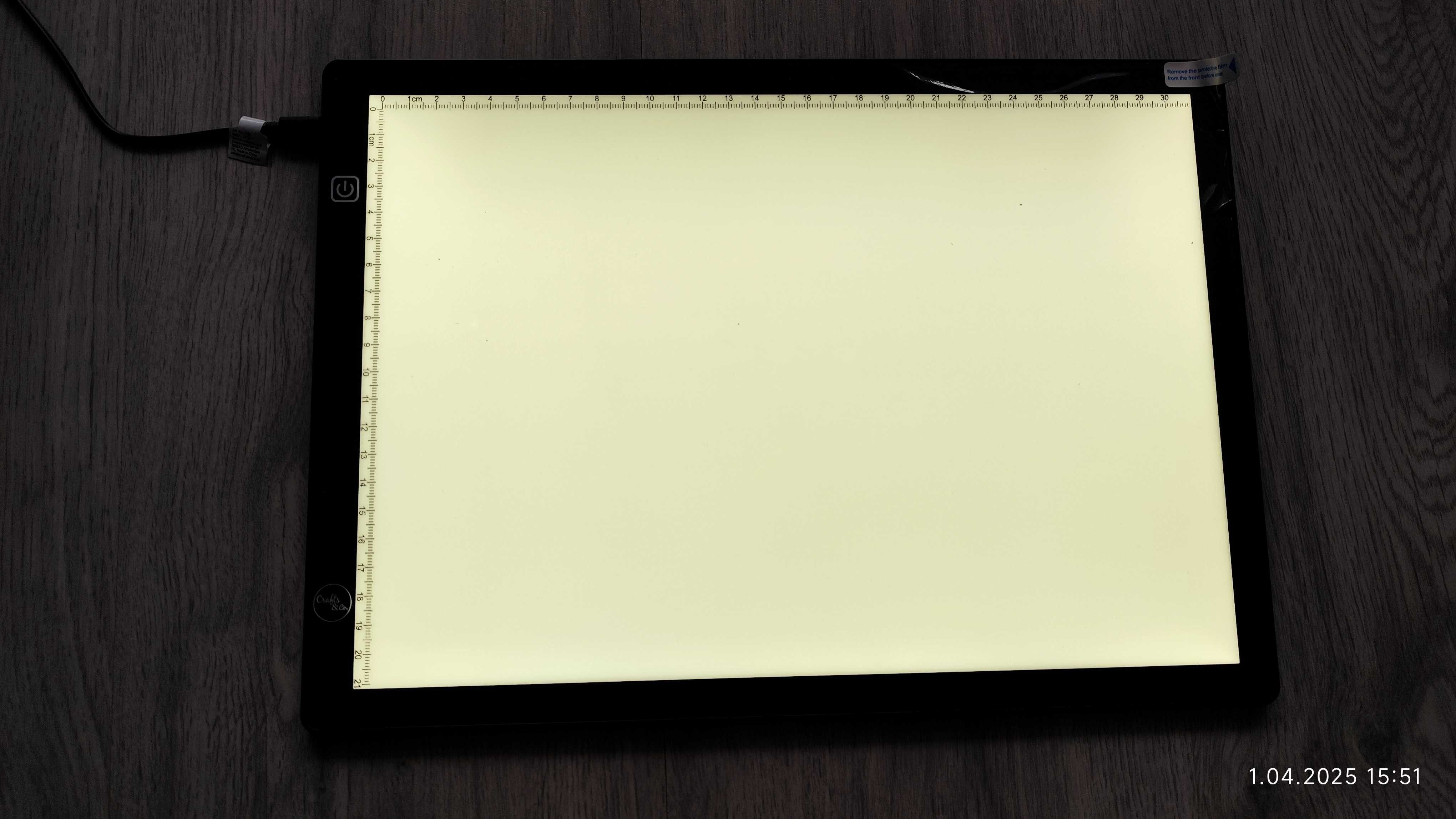 Tablet LCD 8,5 cala + Tablica LED do rysowania PODŚWIETLANA