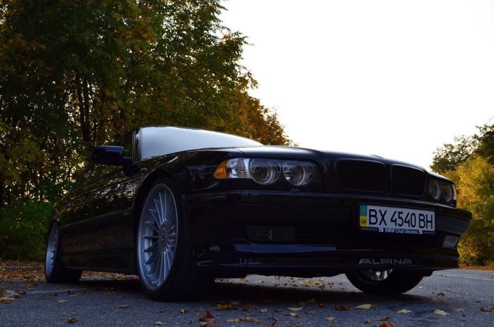 бмв е38 накладка на бампер губа спойлер bmw