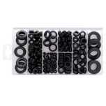 PRZELOTKI GUMOWE tulejki 6 - 24 mm zestaw 180szt. Kraft&Dele KD10485