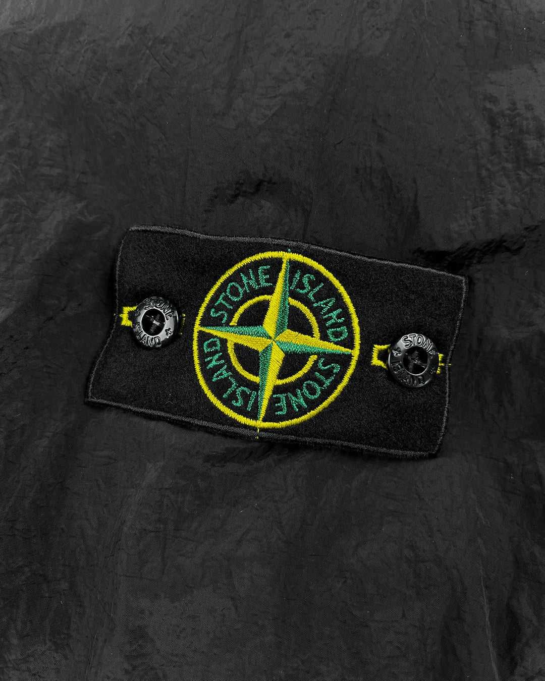 Сорочка STONE ISLAND 12321 Garment-Dyed Nylon Metal Overshirt Black