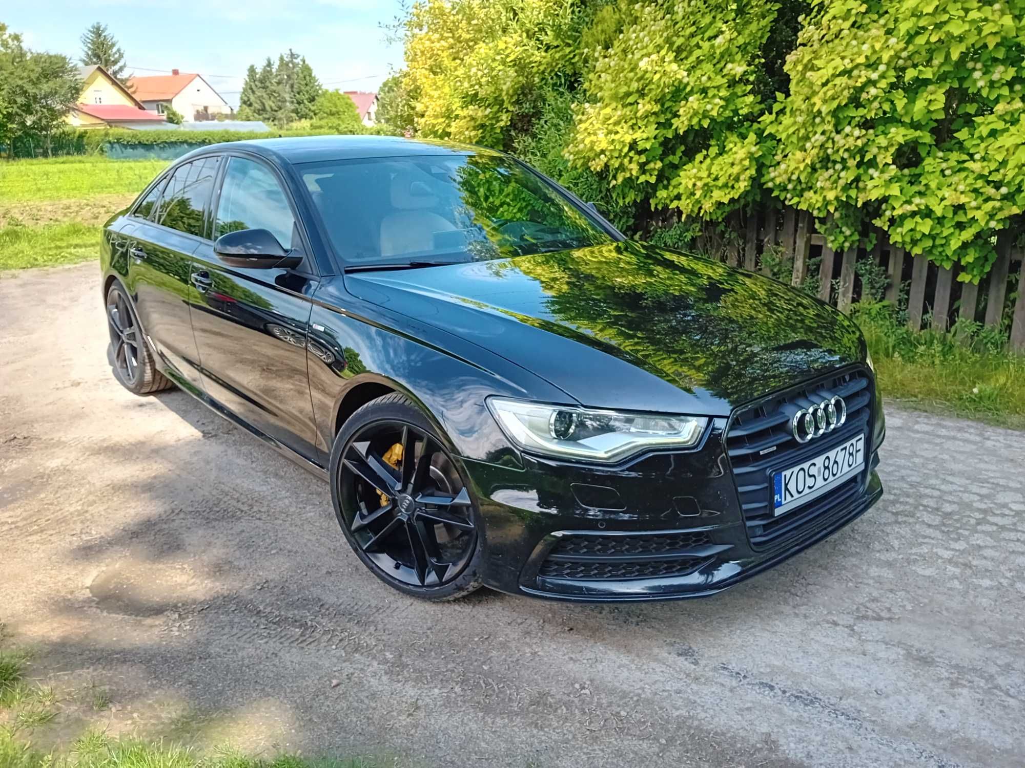 Audi A6 S-Tronic Skóra Xenon Hedup Monitorki S-lnie 2012r.