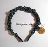 Jedwabna opaska typu scrunchie