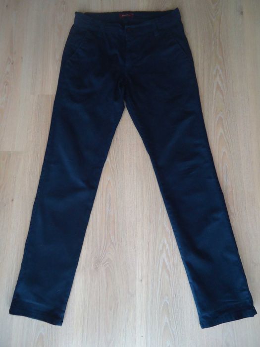 Фирменные мужские красивые брюки, 100% коттон, р. 46, идеальное сост.