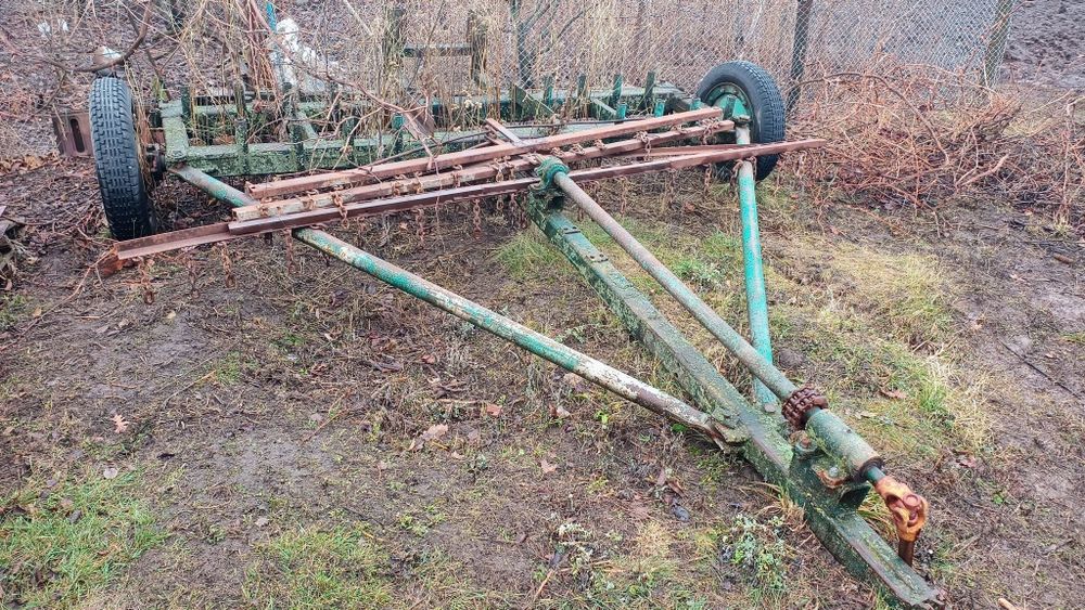 Сцепка борін з важкими та малими боронами