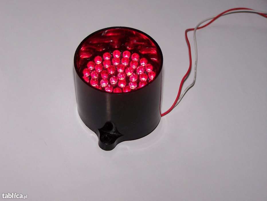 Bardzo jasny LED czerwony 50 diod (klaster) nieużywany TANIO 3000 szt