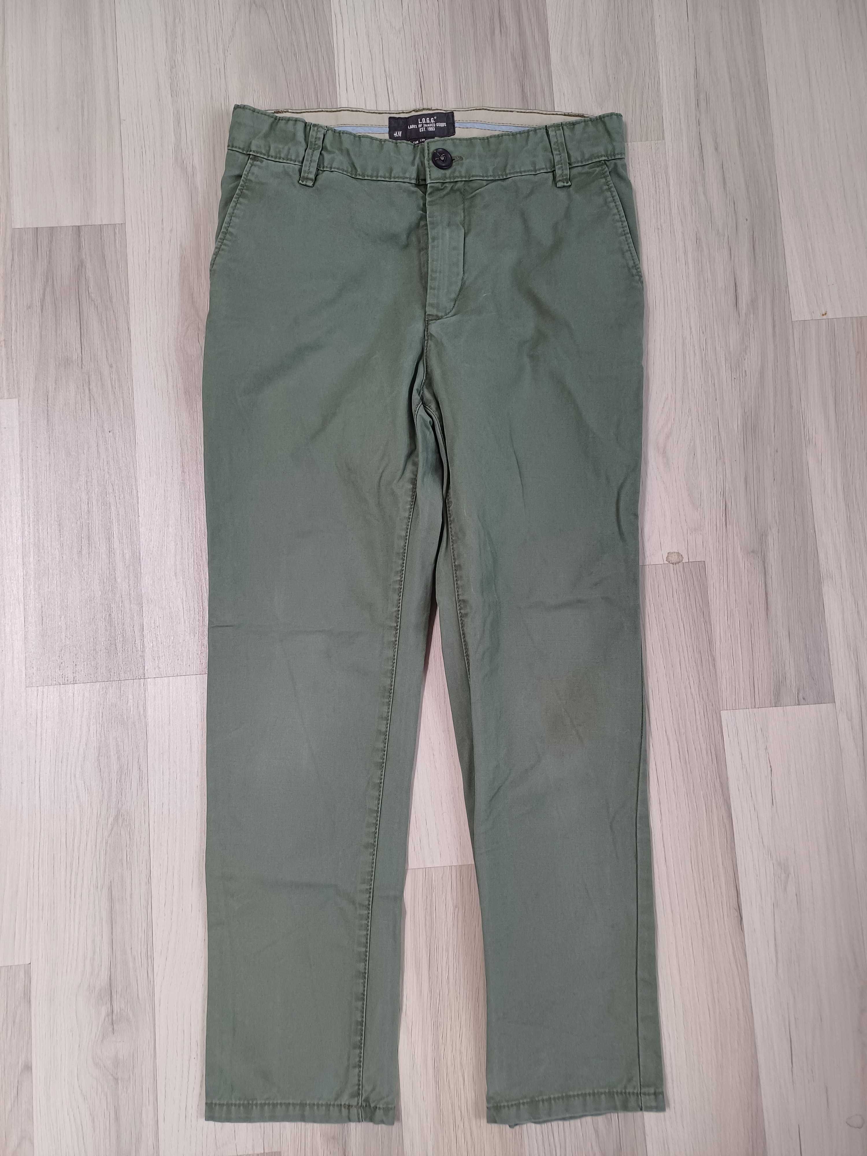 Spodnie chłopięce chinosy H&M 146